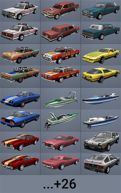 gta vice city all vehicles|Vehicles in GTA Vice City .